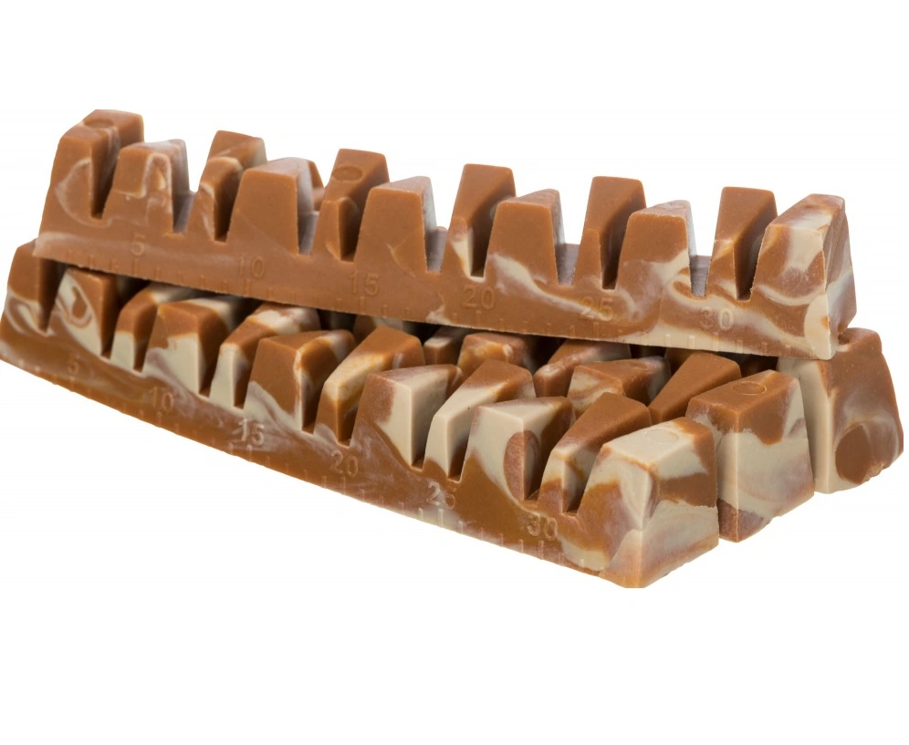 Denta Fun Veggie Tyggeben 22 cm (vegetabilsk) - stort vegansk tyggeben til hunde